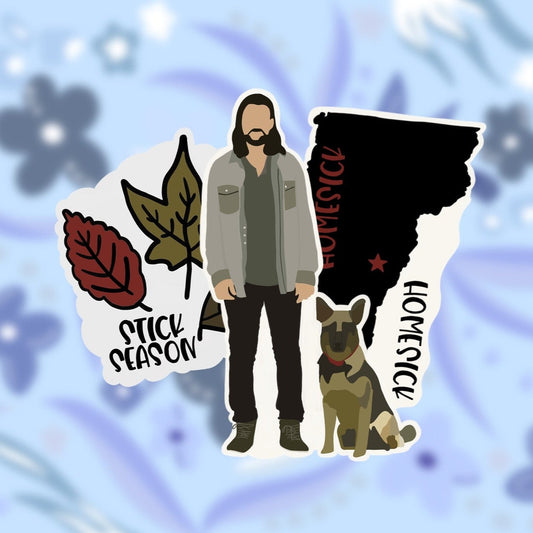 Noah Kahan Stickers (Set of 3)